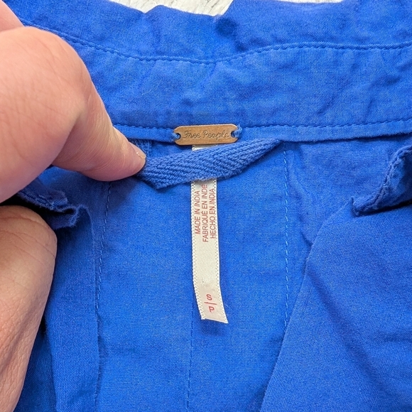 Free People Blue Sleeveless Dress - Picture 4 of 10